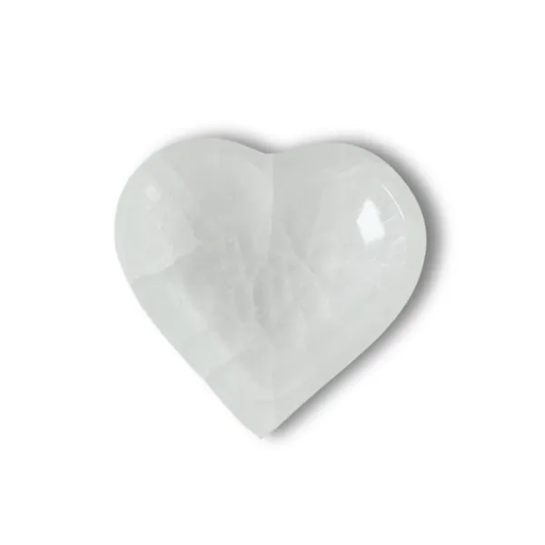 Cuenco de Selenita Corazón Cuenco de Selenita Corazón