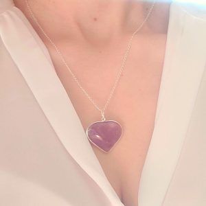 Colgante Corazón Amatista