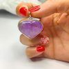 Colgante Corazón Amatista Colgante Corazón Amatista