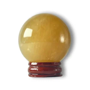 Esfera de calcita naranja