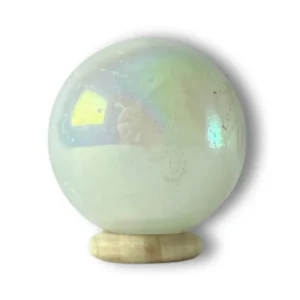 Esfera cuarzo aura hielo