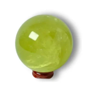 Esfera de cuarzo limón