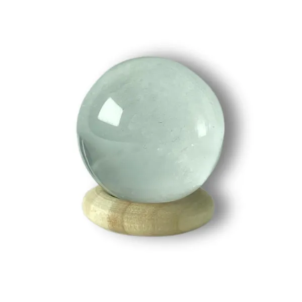 Esfera de cuarzo cristal