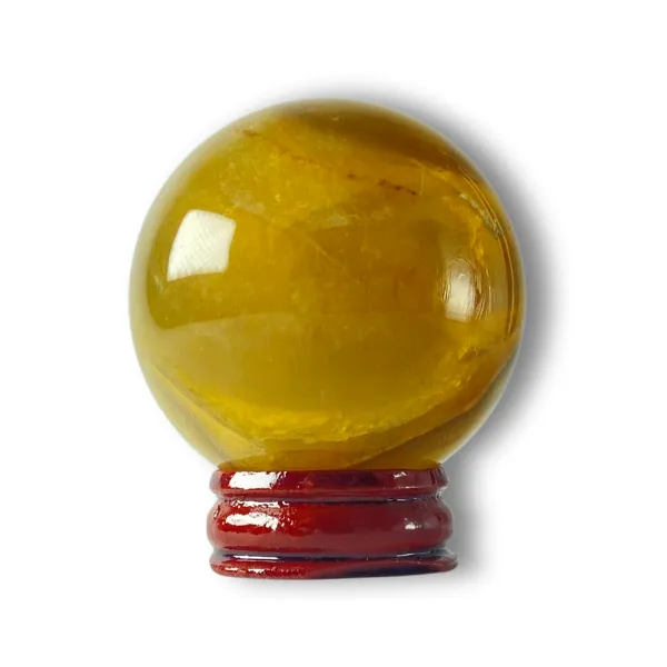 Esfera de Fluorita amarilla