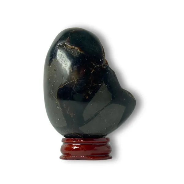 Huevo de Septaria con Calcita Negra (4)