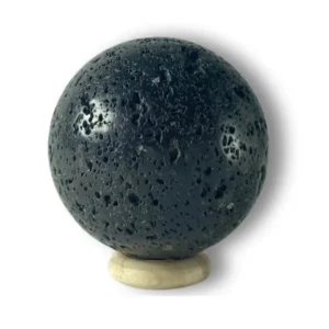 Esfera piedra volcánica