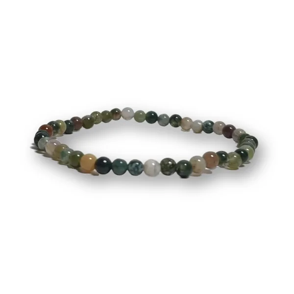 Pulsera de Ágata Musgo Pulsera de Ágata Musgo
