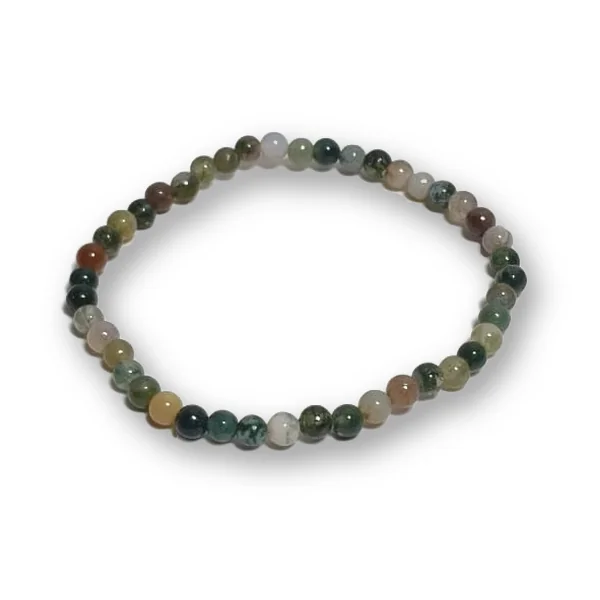 Pulsera de Ágata Musgo Pulsera de Ágata Musgo