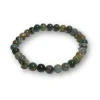 Pulsera de Ágata Musgo Pulsera de Ágata Musgo