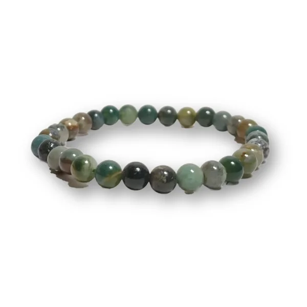 Pulsera de Ágata Musgo Pulsera de Ágata Musgo