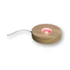 Base de Luz LED de Madera Base de Luz LED de Madera