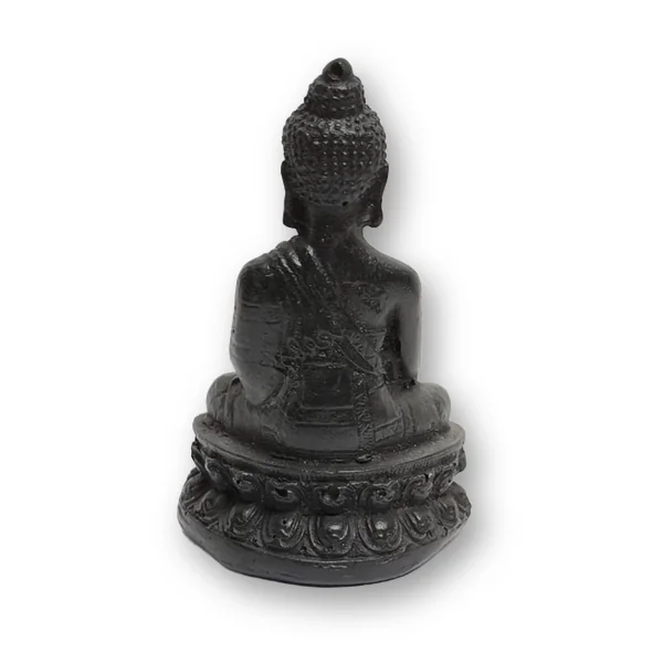 Figura de Buda Negro 8,7 cm: Buda sentado