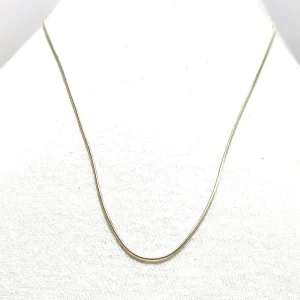Cadena de Plata 925 Cola de Ratón 40 cm