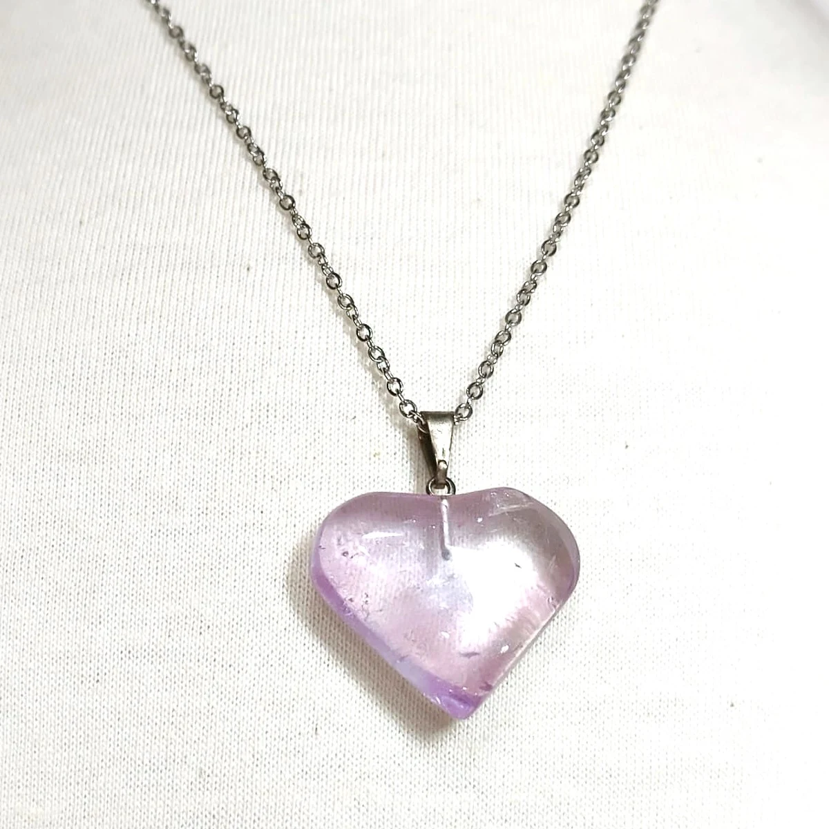 Colgante Corazón de Amatista