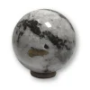 Esfera de Cuarzo Blanco con Pirita Esfera de Cuarzo Blanco con Pirita