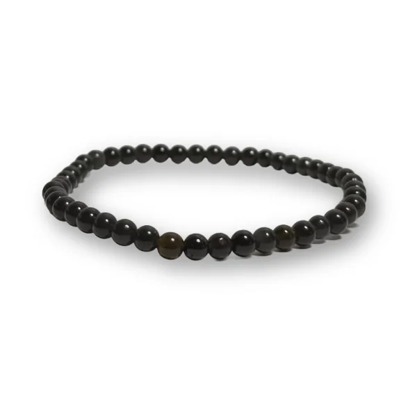 Pulsera de Obsidiana Negra