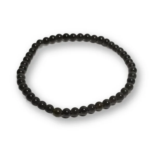 Pulsera de Obsidiana Negra