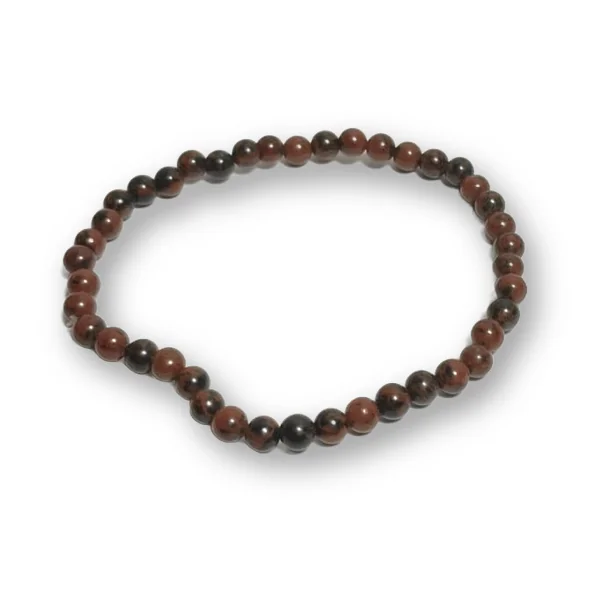 Pulsera de Obsidiana Caoba Pulsera de Obsidiana Caoba