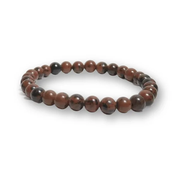 Pulsera de Obsidiana Caoba Pulsera de Obsidiana Caoba