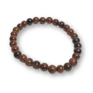 Pulsera de Obsidiana Caoba