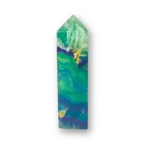 Punta de Fluorita Pluma